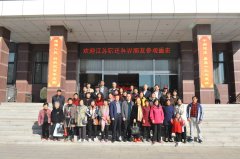 江蘇宿遷社會(huì)各界朋友(yǒu)參觀盛宏公司
