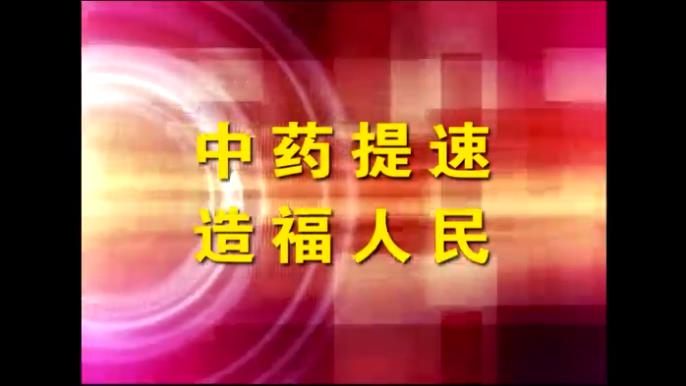 電(diàn)磁治療儀随機(jī)光(guāng)盤-《中藥提速造福人民(mín)》