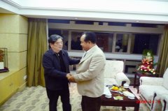 國(guó)家食品藥品監督管理局局長(cháng)邵明立親切接見(jiàn)劉希山教授